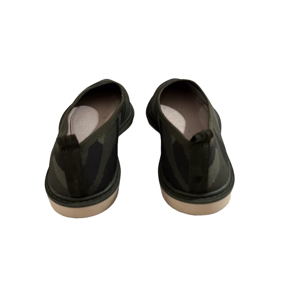 Louise Et Cie Celete Washable Point Toe Flat Green Camo Size 6 - Picture 7 of 9